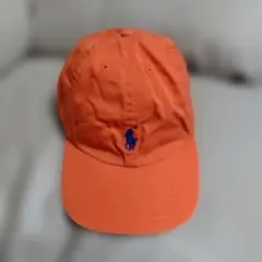 POLO RALPH LAUREN オレンジ キャップ