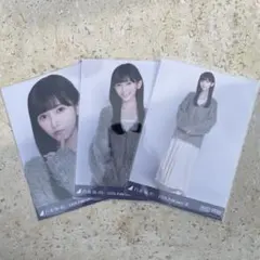 乃木坂46 生写真 池田瑛紗 ファーニット+キャミワンビ