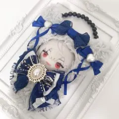 にじぱぺっと♡10cmサイズ ぬい服♡グレー♡ねこちゃん チャーム付き♪