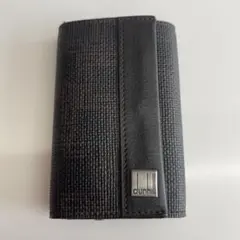 dunhill ブラック レザー キーケース　大人気　希少 即決で値下げ可能