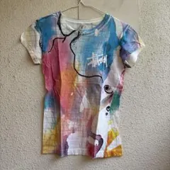 Stussy アートプリント 半袖Tシャツ