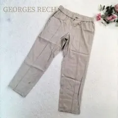 【ジョルジュ・レッシュ】レディース ベージュ カジュアルパンツ 訳あり