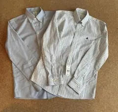 ブルックスブラザーズ　ノンアイロンワイシャツ長袖　スリムフィットS 2着セット
