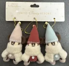 ディズニークリスマス 2025リルリンリン ぬいぐるみチャーム 3個セット