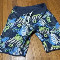 adidas フローラル柄 水着 ウエスト80センチ