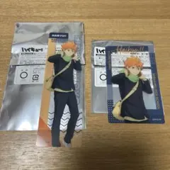 ハイキュー　日向翔陽　クリアブックマーク　クリアカード　冬制服