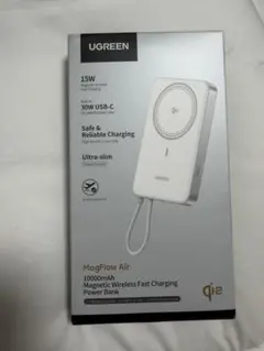 UGREEN MagFlow Air モバイルバッテリー 10000mAhのサムネイル