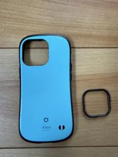 iFace iPhone用ケース ライトブルー　13Pro