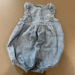Ralph Lauren デニムロンパース　9M 75cm