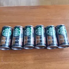 Starbucks MY COFFEE TIME BLACK 185g 6缶のサムネイル