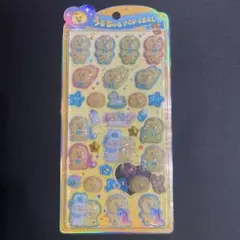 【国内正規品】んぽちゃむ　きみまろ　うるちゅるポップシール　おぱんちゅうさぎ