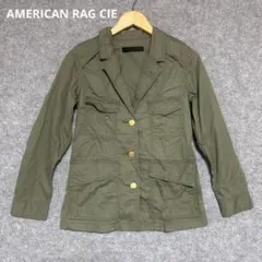 AMERICAN RAG CIE オリーブ ミリタリージャケット ゴールドボタン
