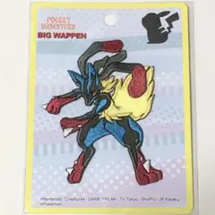 メガルカリオ ビッグワッペン