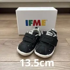 IFME ベルト付きスニーカー 13.5 ブラック