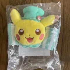 ポケモンカフェ ドリンクスリーブ パティシエール ピカチュウ　グリーン