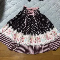 BODYLINE フリルスカート ドット　ロリータのサムネイル