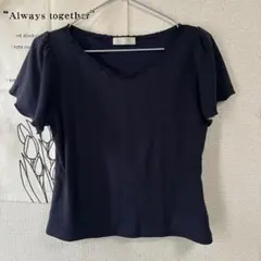 pattern♡ネイビートップス