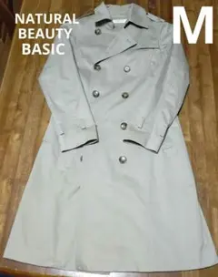 NATURALBEAUTYBASIC　ベージュ トレンチコート