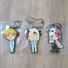 鬼滅の刃 一番くじ ラバーマスコット 善逸 炭治郎 錆兎