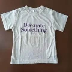b.ROOM☆Tシャツ☆クリーム色☆90のサムネイル