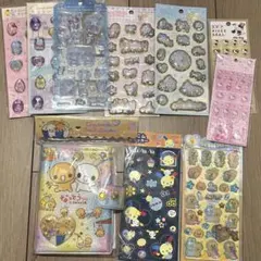 正規品　なっとうちゃんシール帳　きみまろ　うるちゅるポップシール　等10点セット