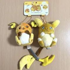 2025年最新】磁石でくっつくペアマスコット ライチュウ&アローラ