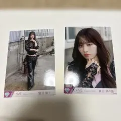 ≠ME 生写真 ここでファーストキッス 蟹沢萌子 冨田菜々風