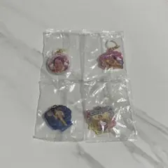 マツケンサンバ×ハローキティ ふらっとめじるしアクセサリー2 4個セット