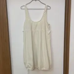 ZARA アイボリーノースリーブチュニック