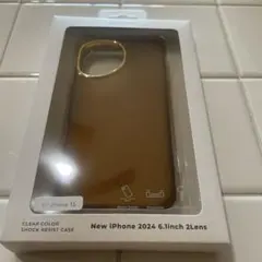 salisty iPhone 16 ケース クリアカラー 耐衝撃 ハードケース