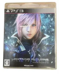 PS3 ライトニング リターンズ ファイナルファンタジーXIIIソフト説明書なし