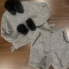 COMME CA DU MODE FILLE コムサ　フィユ　セットアップ　美品