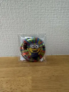 USJ限定ミニオン缶バッジ カラフルデザイン