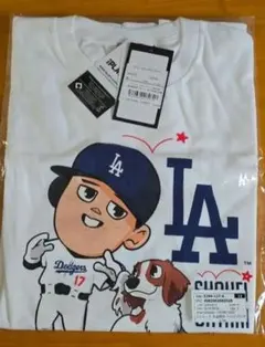 MLB公式正規品受注生産デコピン ウェディングTシャツ&デコピンチャーム 