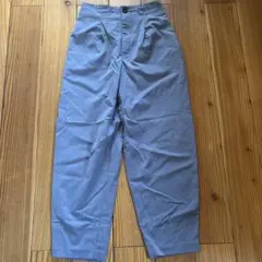 GU タック入りスラックス ブルー