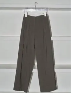 TODAYFUL bonding wide trousers 36 - メルカリ
