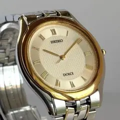 SEIKO セイコー ドルチェ メンズ 腕時計 グレー文字盤 9350-6000 
