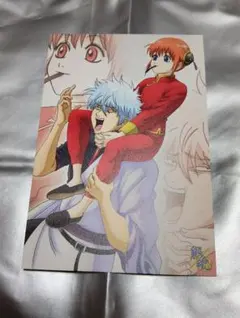 銀魂 イラストカード 特典 坂田銀時 神楽