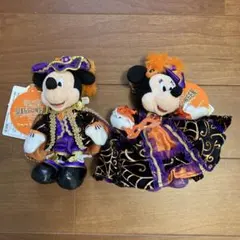 ディズニー ミスマス ぬいぐるみバッジ ミキミニセット