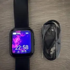 Parsonver スマートウォッチ ブラック