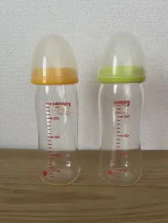 Pigeon 母乳実感　ガラス製　哺乳瓶 240ml 2本セット