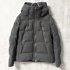 【試着のみ】デサントオルテライン 水沢ダウン マウンテニア L グレー
