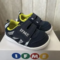 IFME イフミー ベビーシューズ 12.5cm ネイビー スニーカー