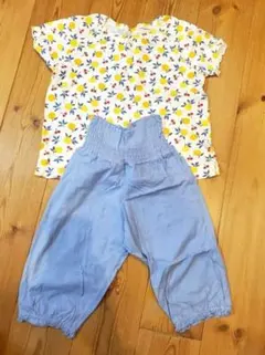 Combi mini パジャマセット 120cm　半袖