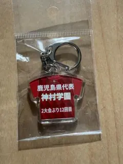 第104回高校サッカー 神村学園 記念キーホルダー