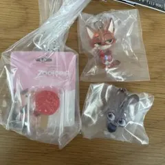 【未開封】ズートピア めじるしアクセサリー ブリスターチャームコレクション
