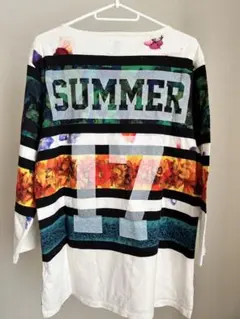 Paul Smith Tシャツ　花柄　7分袖のサムネイル