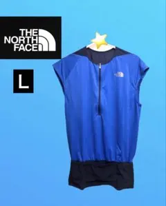 THE NORTH FACE スリーブレスベターザンネイキッドレースシャツ青