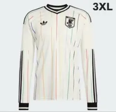 激レアサイズ】日本代表長袖アウェイユニフォーム4XL 正規品 2026 