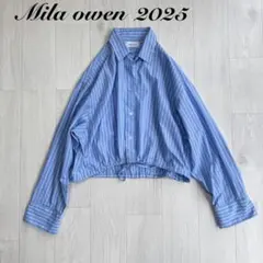 Mila owen ドロストショートシャツ